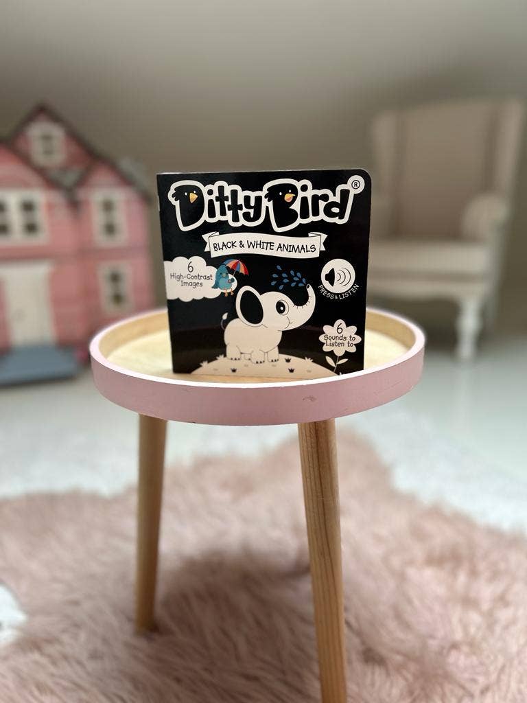 Ditty Bird | Black and White Sound Book