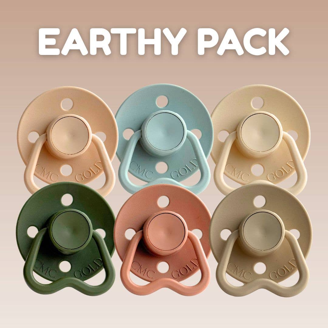 CMC Hold Me Dummy Pre Packs (6 Pack) - Coastal Calm Pack / Size 1 (NB-6m)