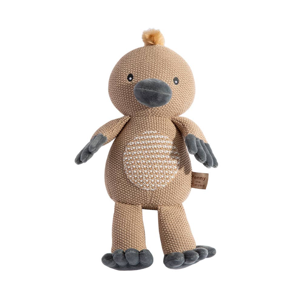 Living Textiles Knitted Toy | Penny the Platypus