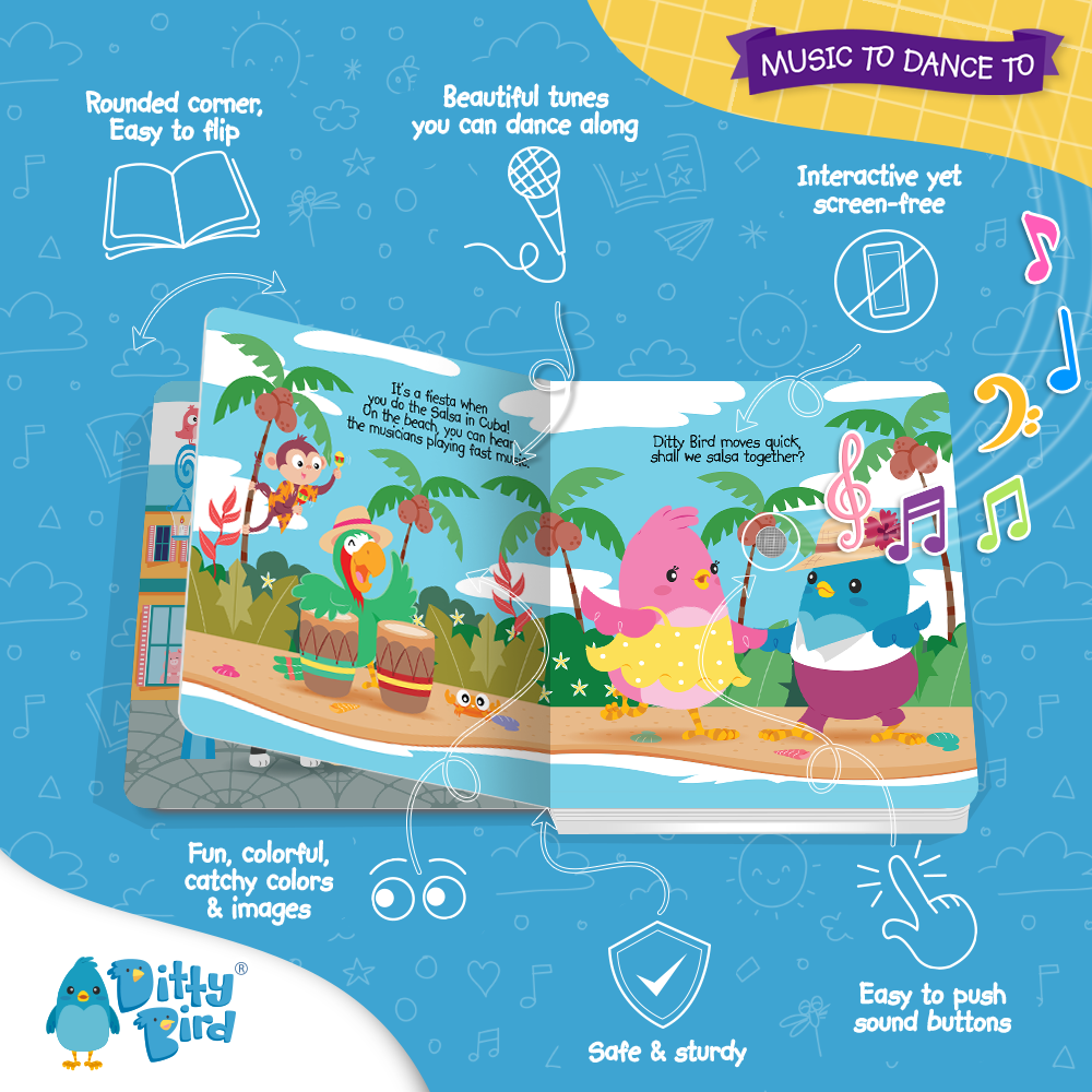 Ditty Bird | Kids Dance Songs | Music to Dance To