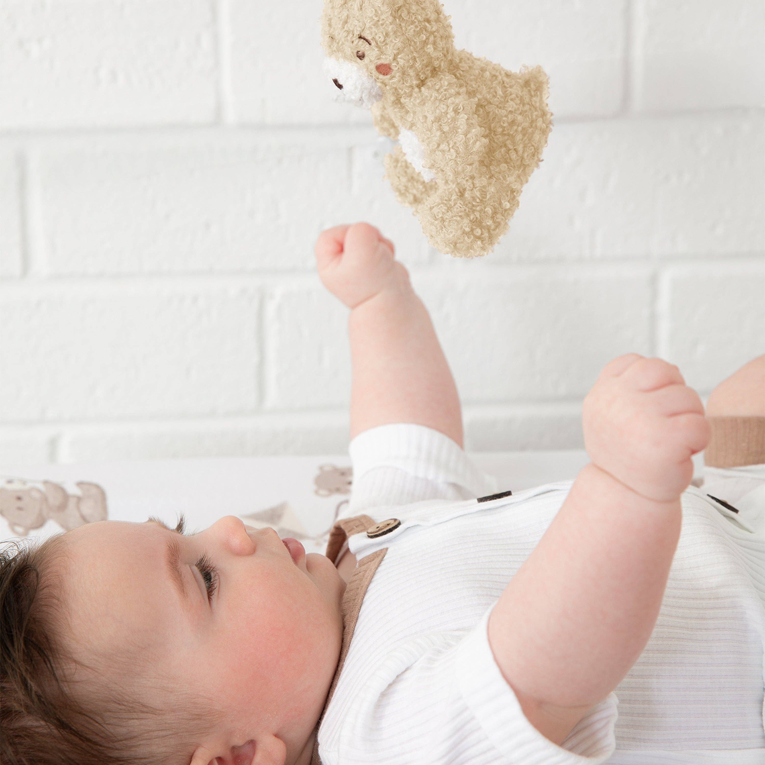 Living Textiles - 2pk Stroller Toy - Cuddly Bears