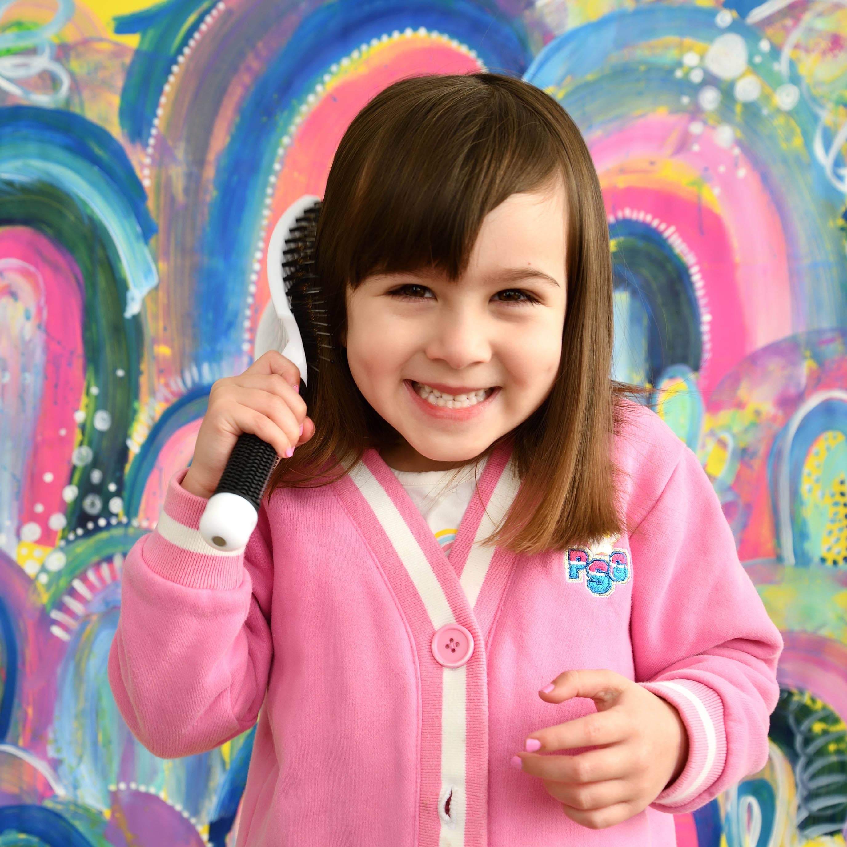 No Nasties Kids | Detangler Hair Tamer Brush Blue