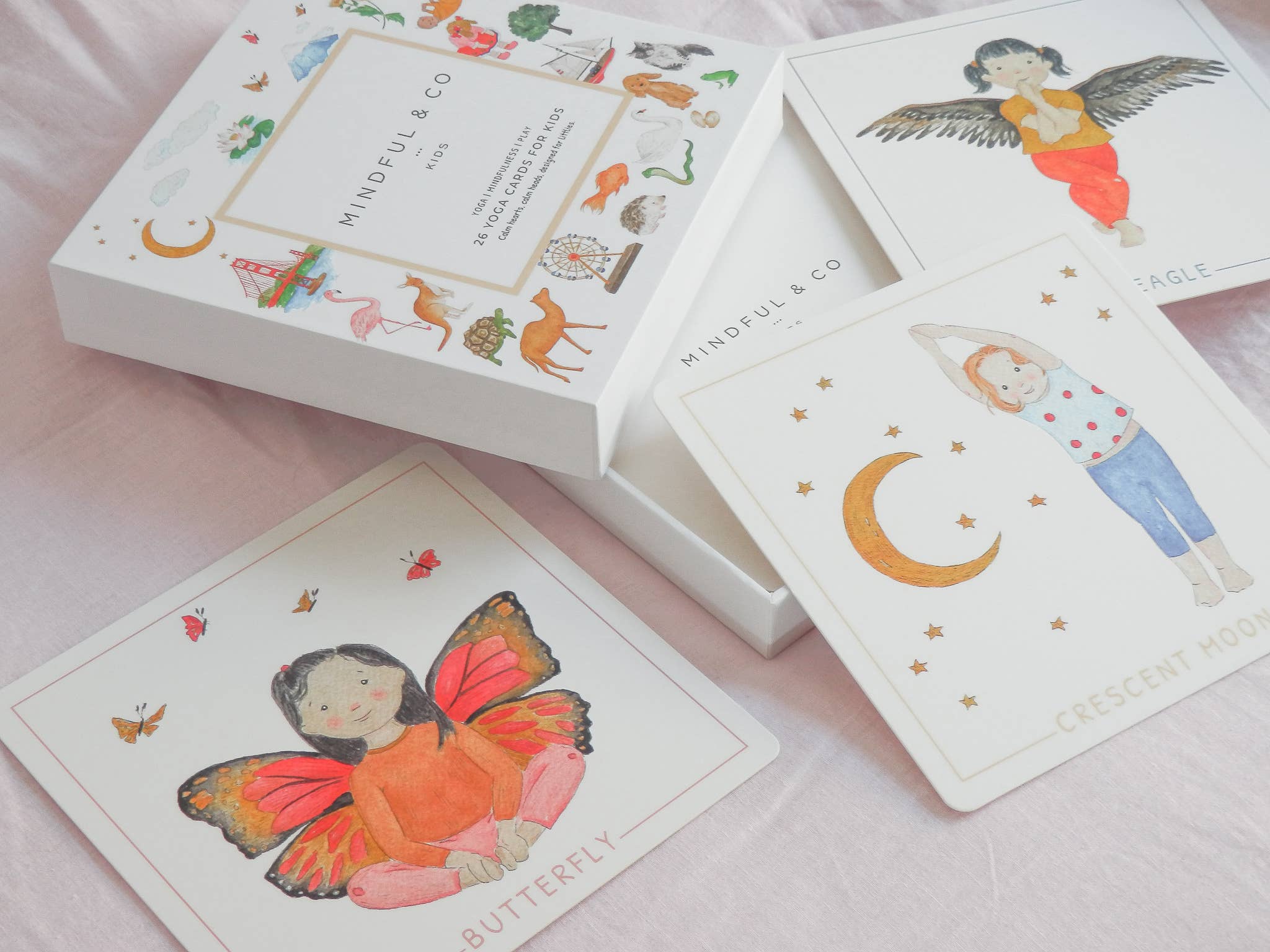 Mindful and Co Kids - Yoga Flash Cards for Kids – Calm, Focus & Movement