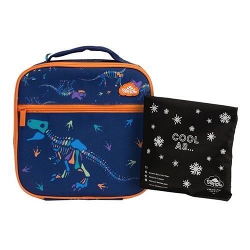 Spencil Little Cooler Lunch Bag + Chill Pack | Dino Bones