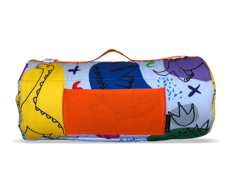Morgy + Wills | Kids Nap Mat | Friendly Dinosaurs
