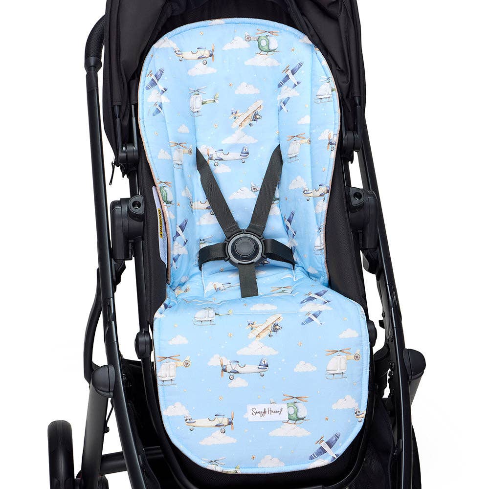 Snuggle Hunny - Taking Flight Universal Organic Pram Liner