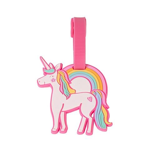 Spencil Bag Tag - Rainbow Unicorn