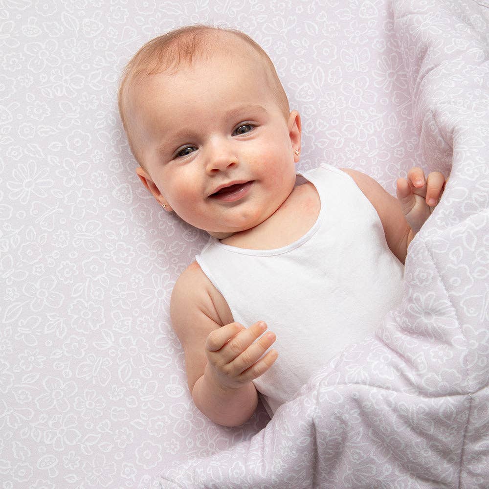 Living Textiles | 2 Pack Organic Cot Fitted Sheet Whimsical Wonderland