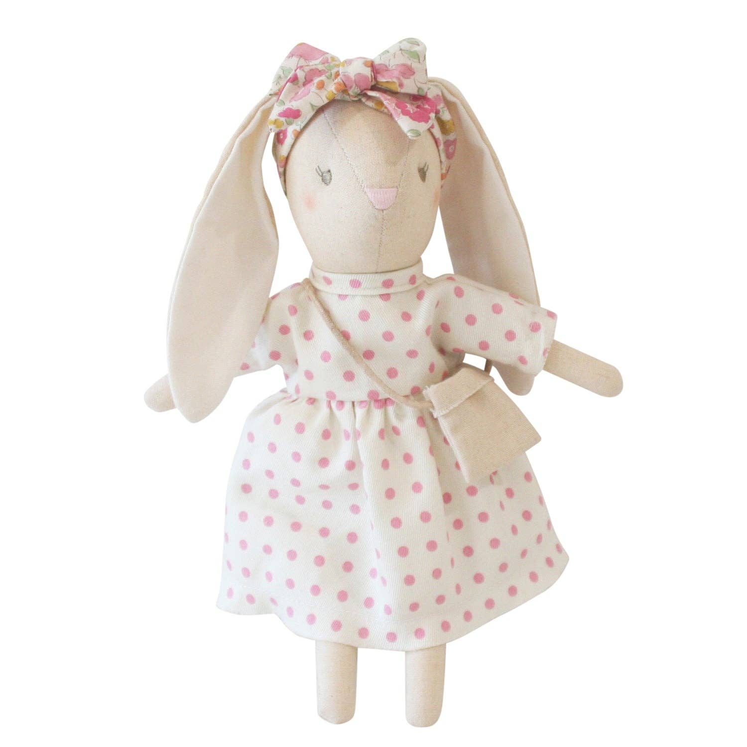 Alimrose Mini Sofia Bunny 27cm Berry Polka
