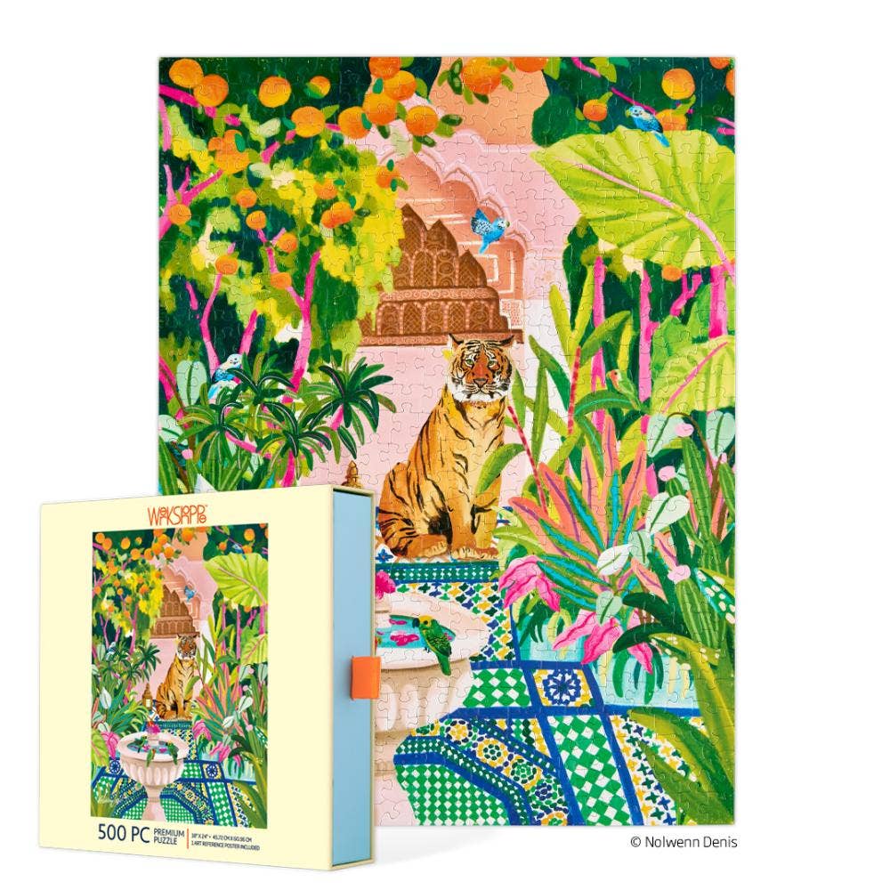 WerkShoppe Puzzle | Peaceful Oasis - Slip Box 500 Pc