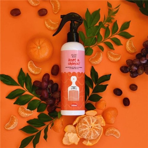 No Nasties Kids | Natural Plant Based Hair Detangler in Mandarin