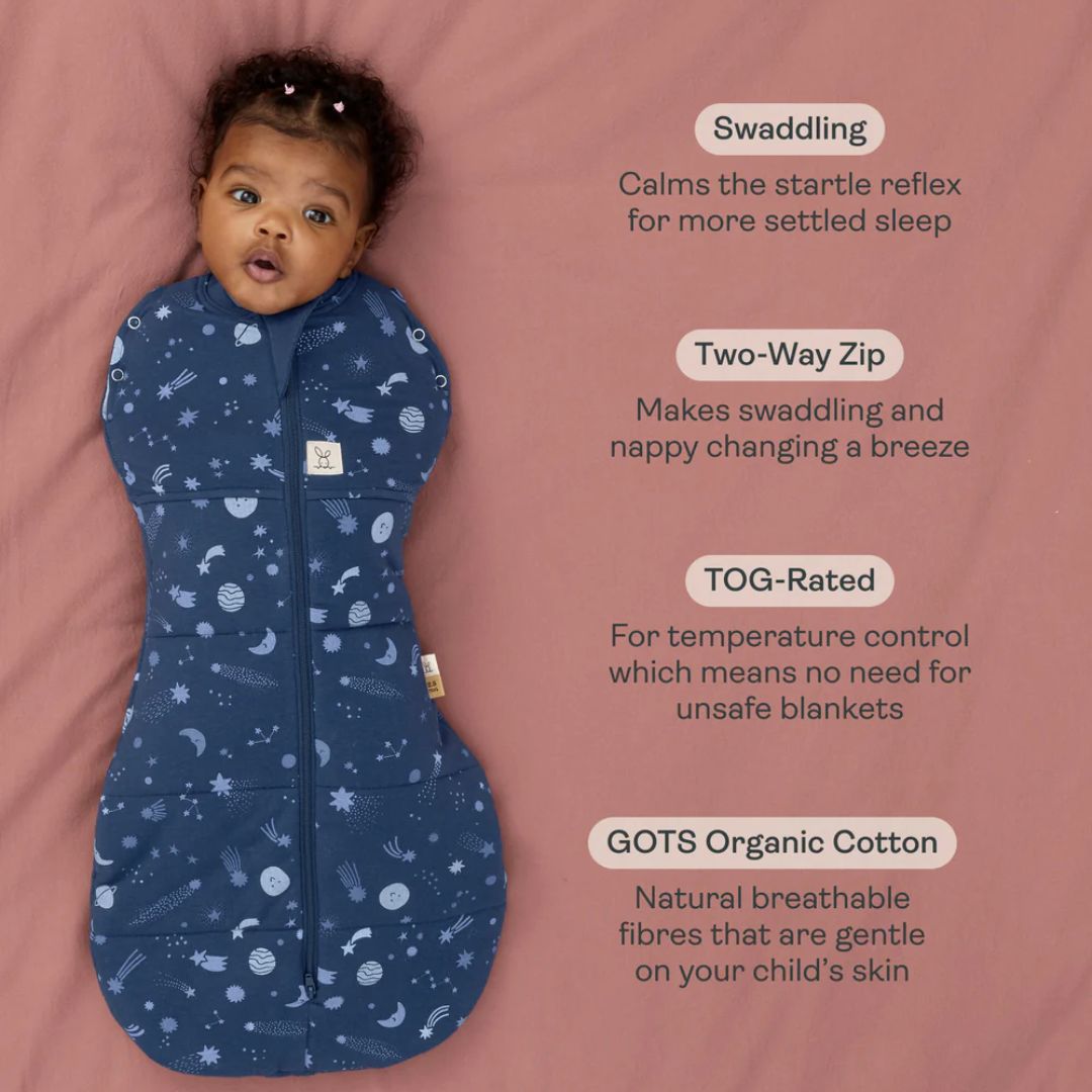 ergoPouch Cocoon Swaddle Bag 2.5TOG Starbeam