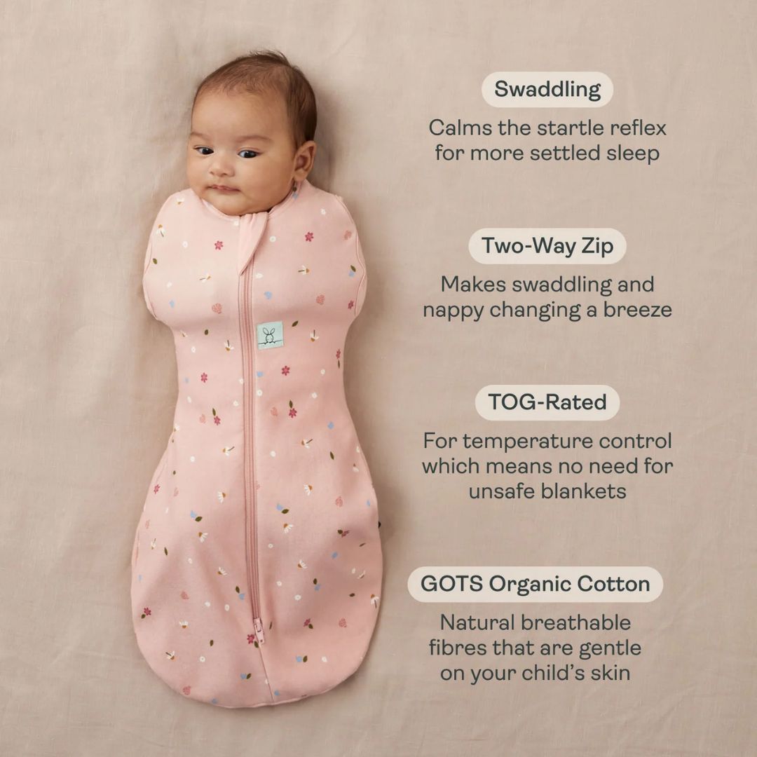 ergoPouch | Cocoon Swaddle Bag 0.2TOG | Elephant Parade