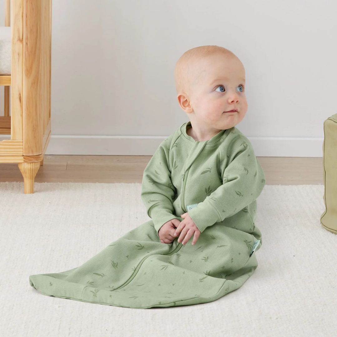 ergoPouch | Jersey Sleep Bag Long Sleeve 1.0TOG 3-12mths | Willow