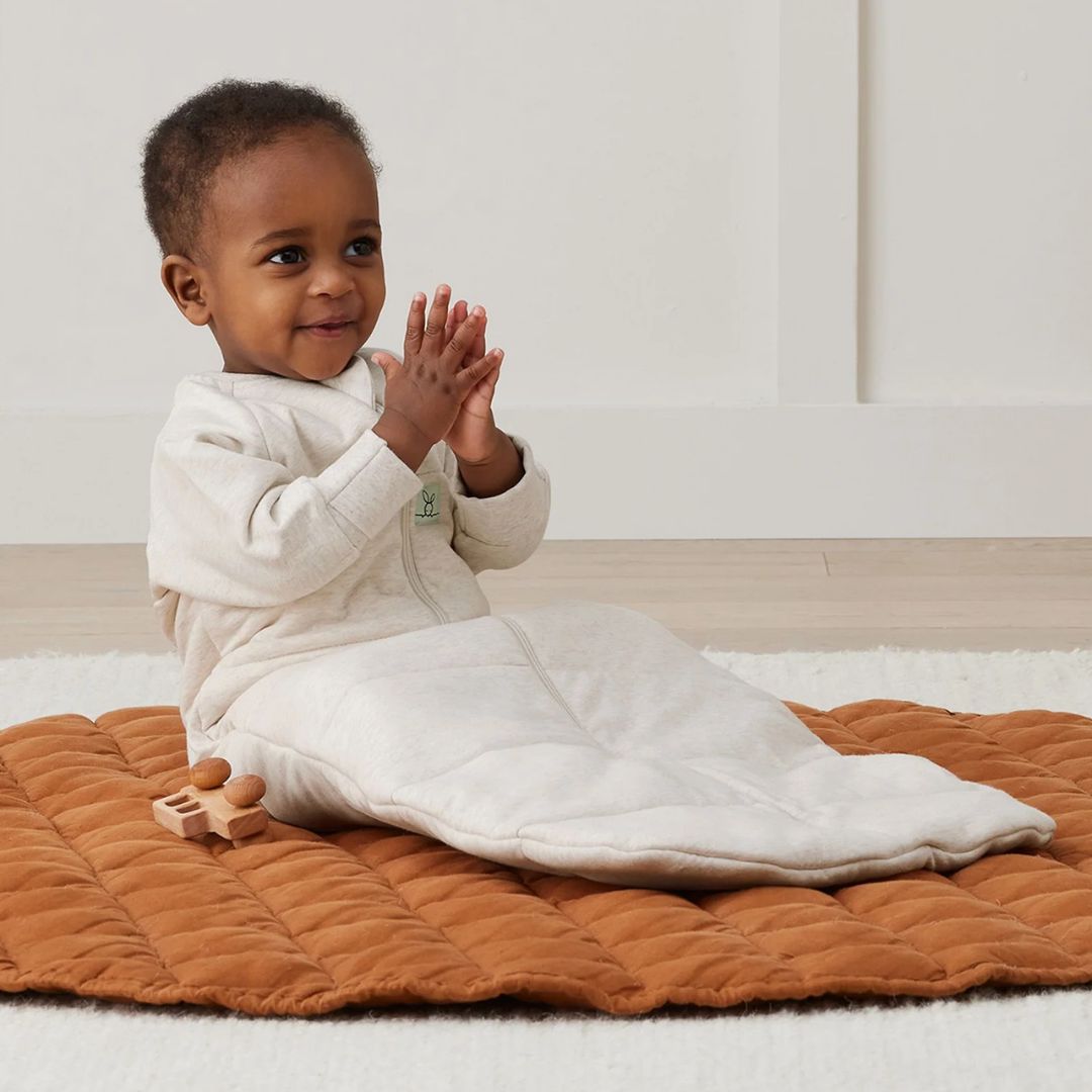 ergoPouch | Jersey Sleep Bag Long Sleeve 2.5TOG 8-24mths | Oatmeal Marle