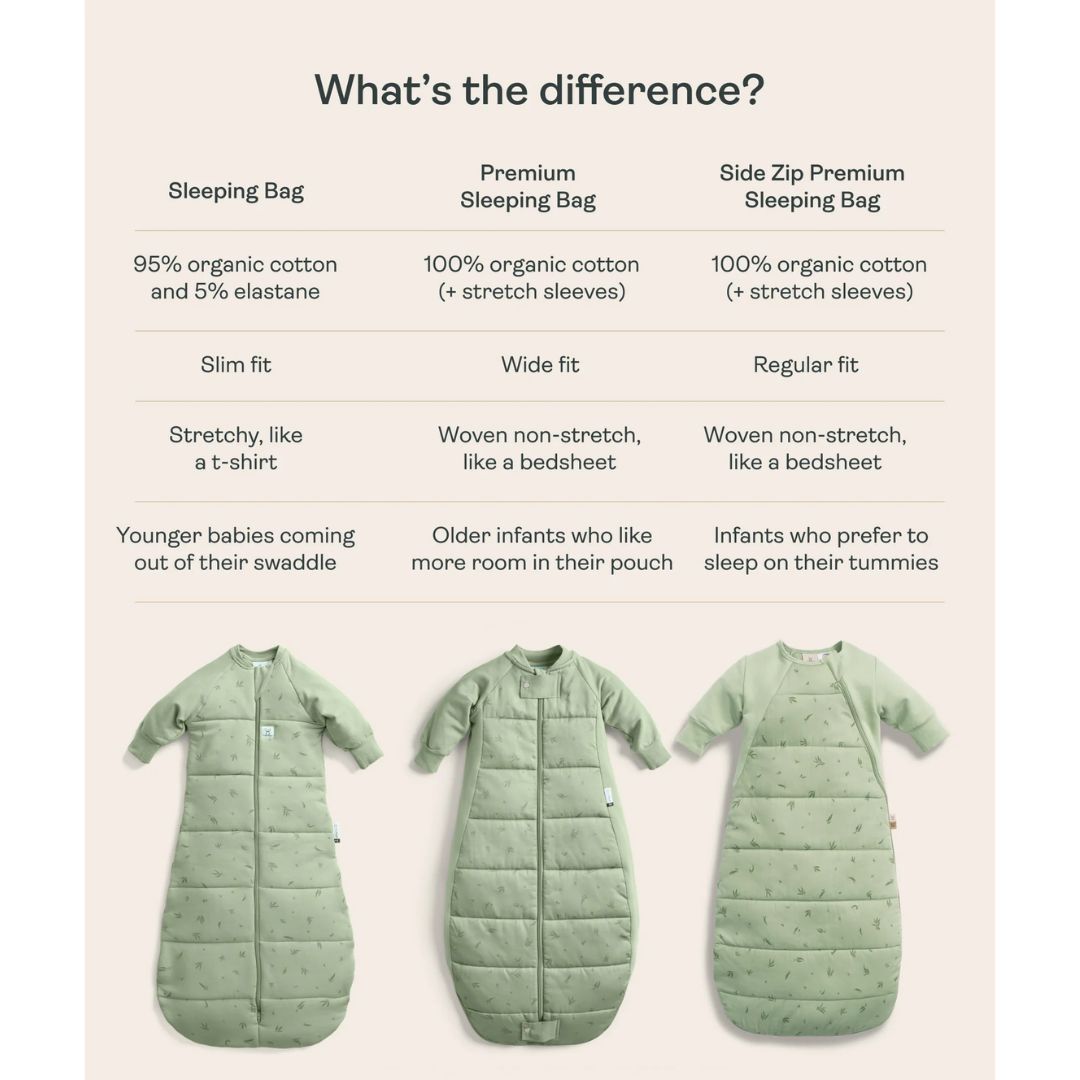 ergoPouch | Jersey Sleep Bag Long Sleeve 2.5TOG 8-24mths | Oatmeal Marle