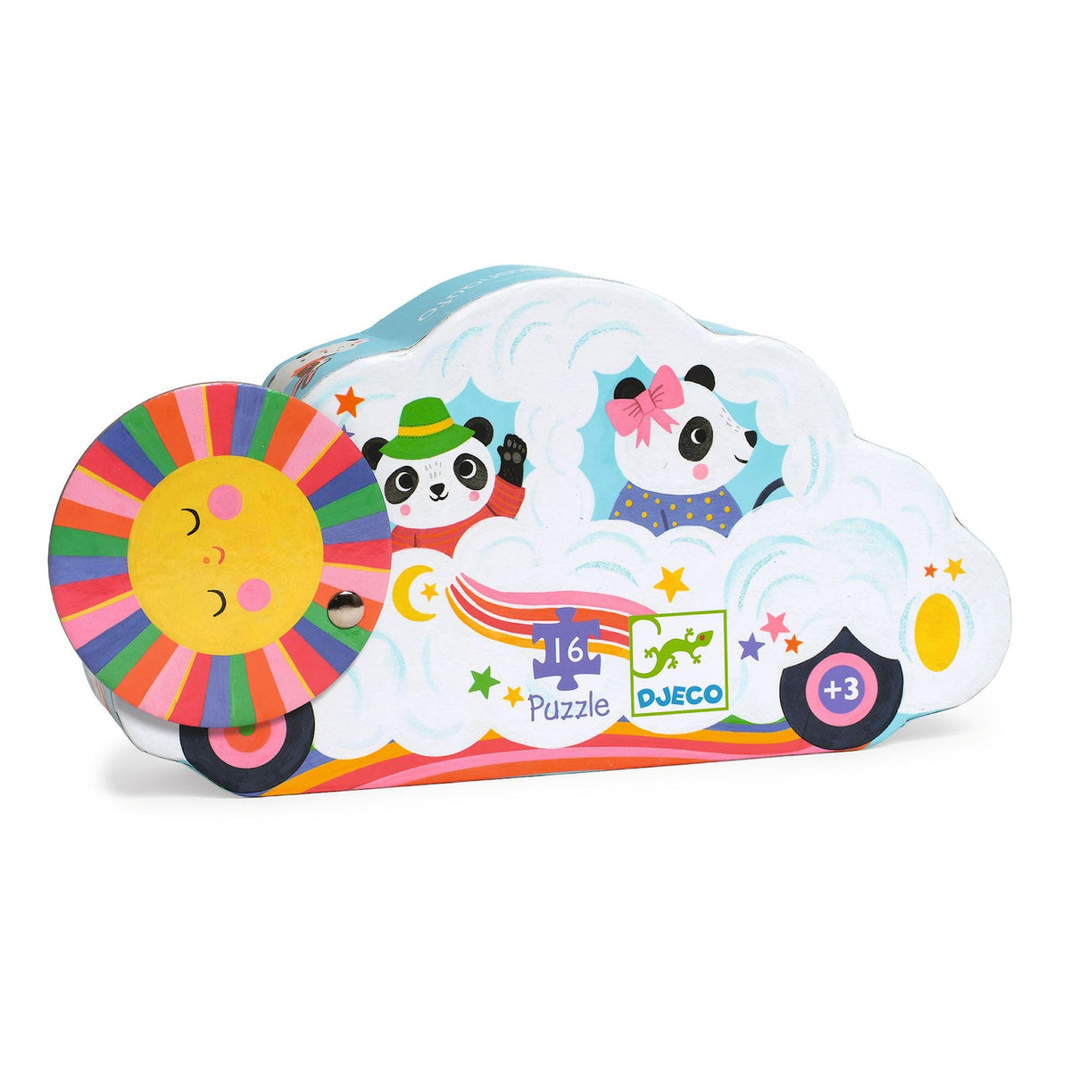 Djeco | Cloud Car Puzzle 16pc