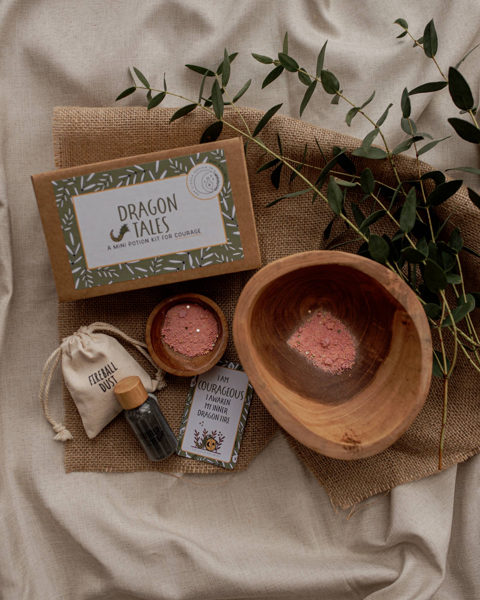 The Little Potion Co | MINI Dragon Tales Potion Kit (A potion for courage)