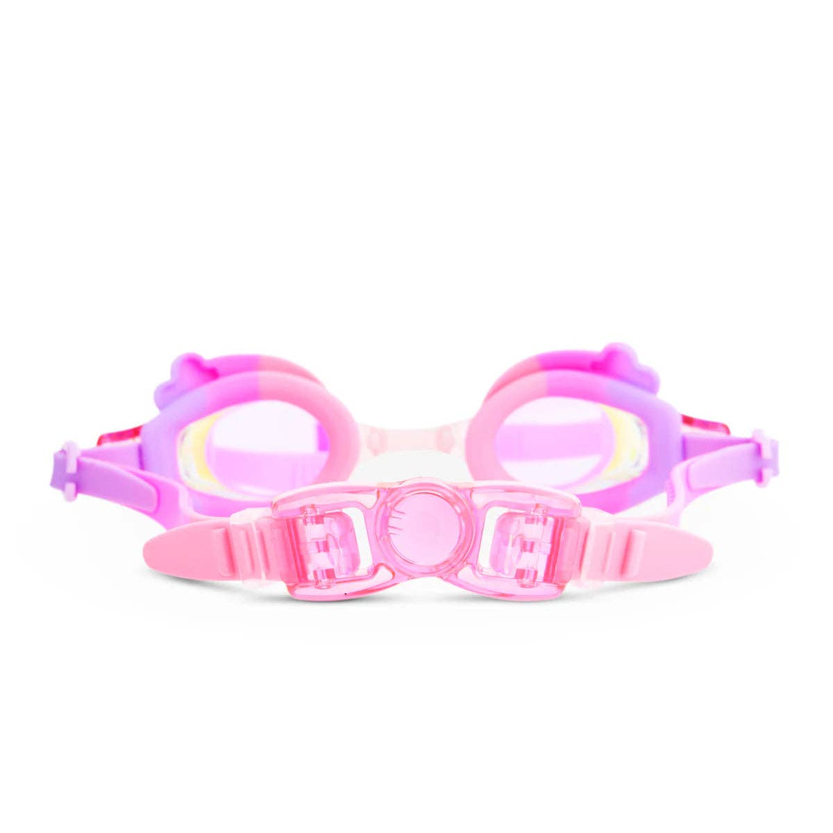 SAL+BE | Rainbow Floating Fuschia Swim Goggles
