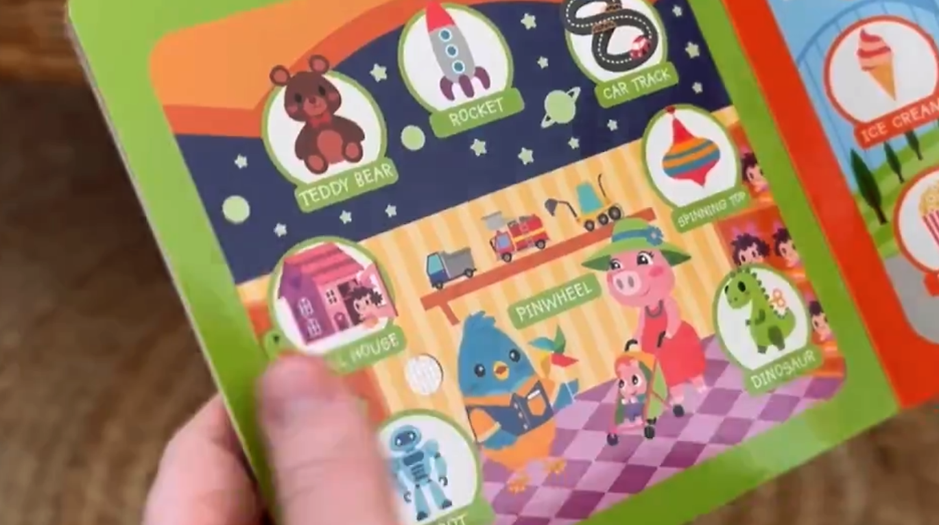 Ditty Bird | Baby Sound Vocabulary Book | First 100 Places