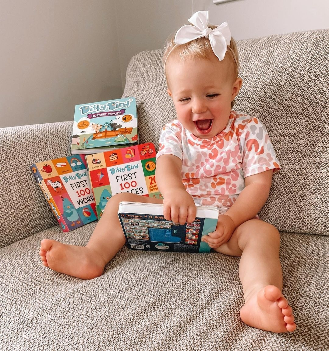 Ditty Bird | Baby Sound Vocabulary Book | First 100 Places