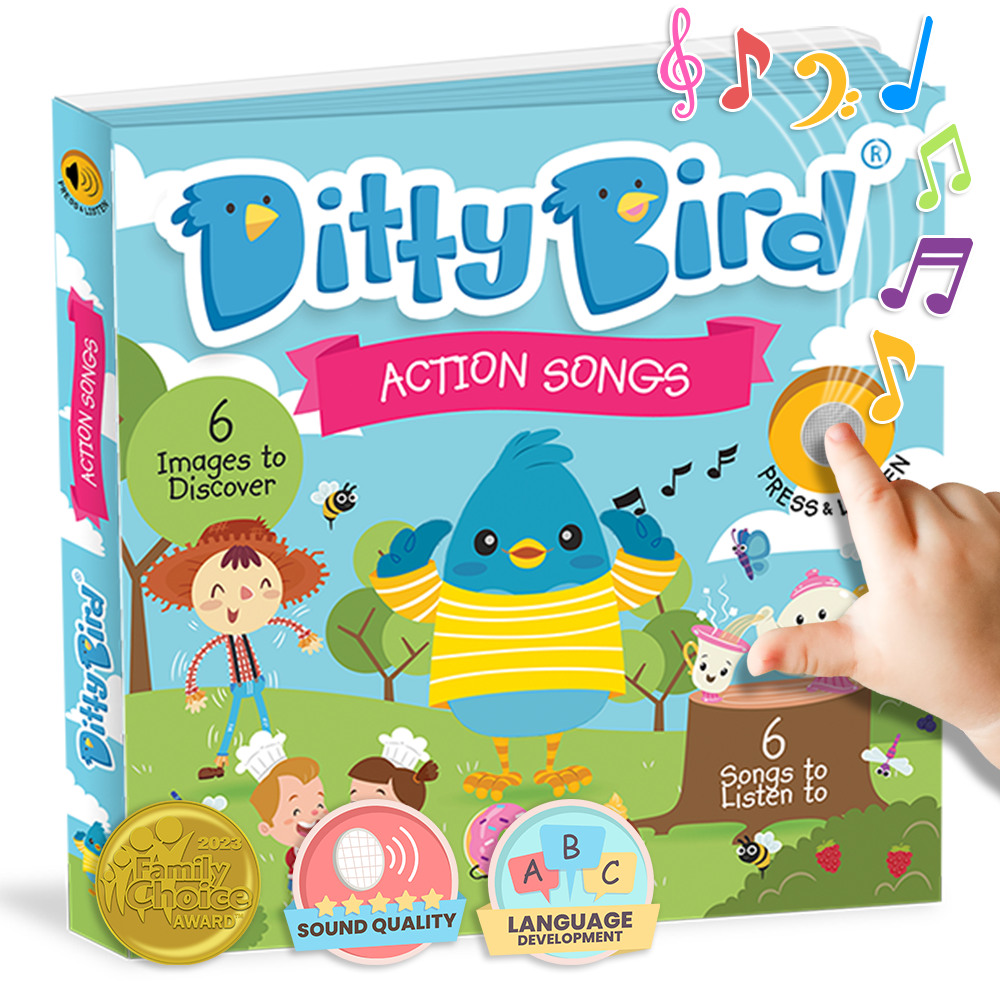 Ditty Bird | Sound Book | Action Songs