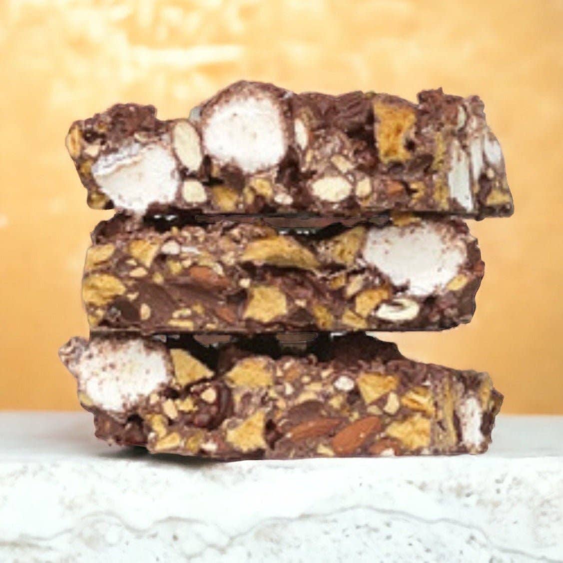 Pebbly Path Rocky Road - Honeycomb Highway Rocky Road: 100 grams