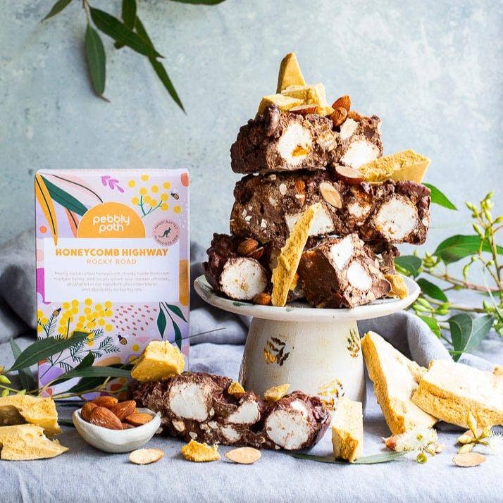 Pebbly Path Rocky Road - Honeycomb Highway Rocky Road: 200 grams