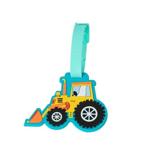 Spencil Bag Tag - Transport Town