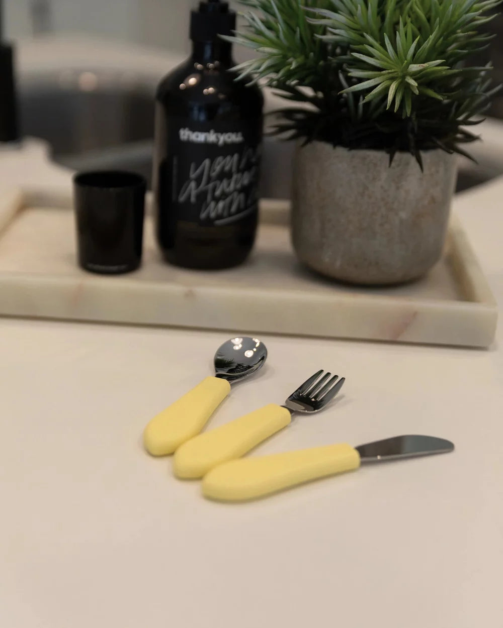 Wild Indiana Fancy Cutlery Set | Lemon