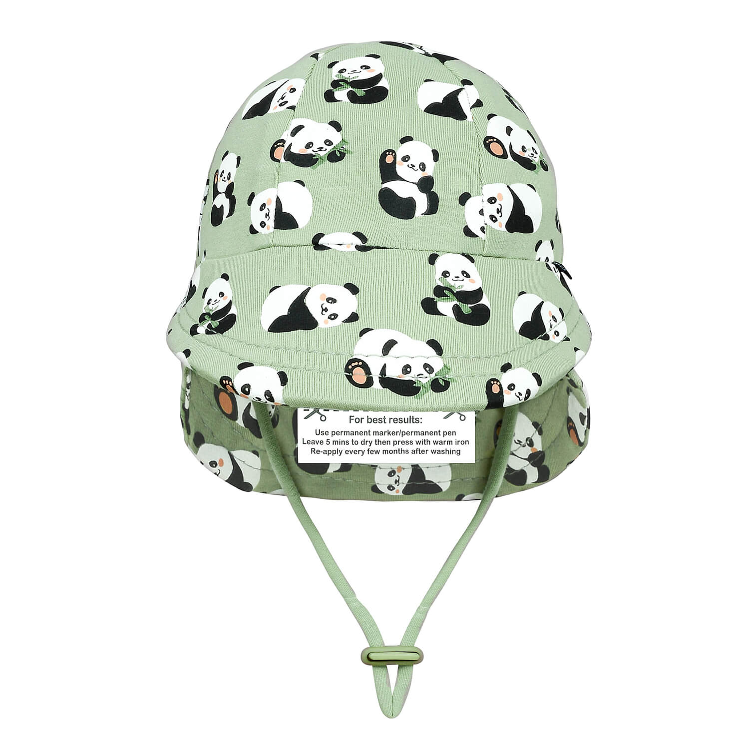 Bedhead Legionnaire Flap Sun Hat | Panda