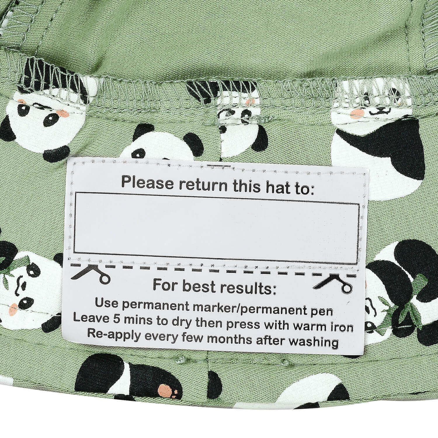 Bedhead Toddler Bucket Sun Hat | Panda