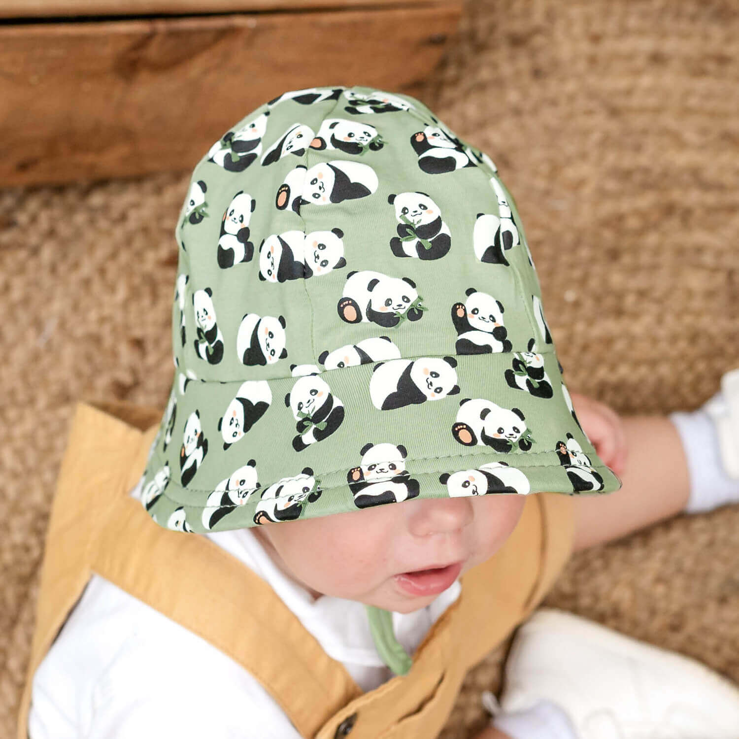 Bedhead Toddler Bucket Sun Hat | Panda