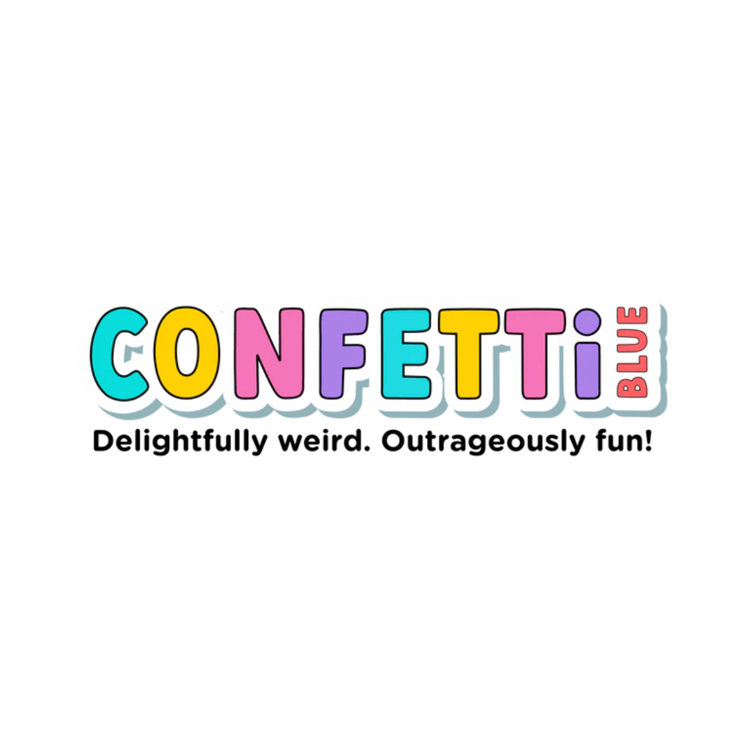 Confetti Blue