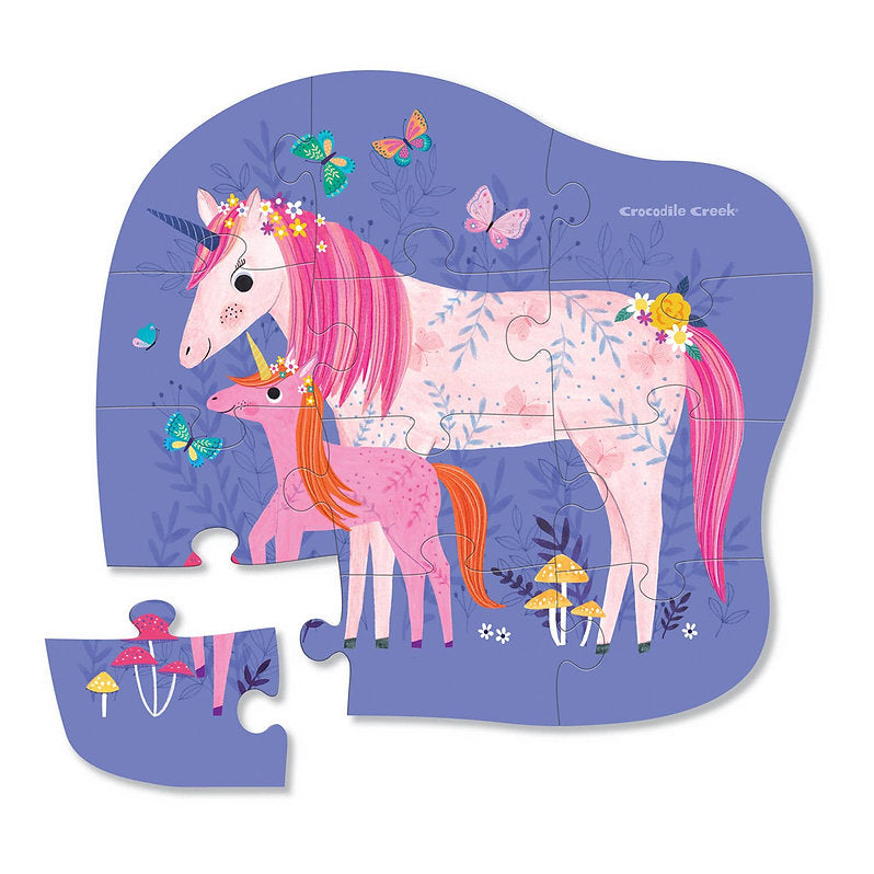 Crocodile Creek Mini Puzzle Unicorn Magic 12 piece