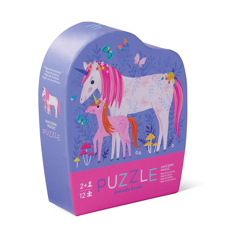 Crocodile Creek Mini Puzzle Unicorn Magic 12 piece