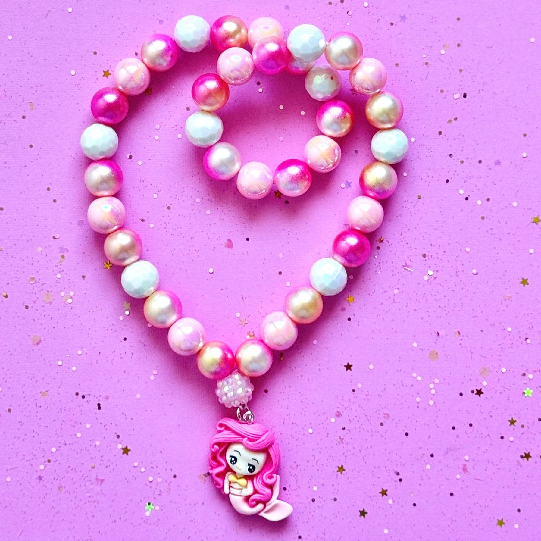 Sweet As Sugar Jewellery - Beaded Necklace Mermaid