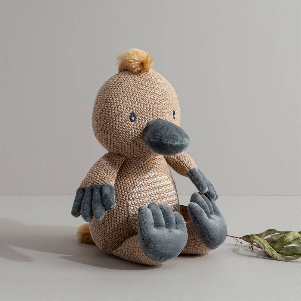 Living Textiles Knitted Toy | Penny the Platypus