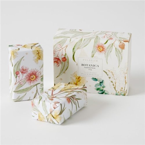 Pilbeam Living Botanica Scented Soap Gift Set of 2