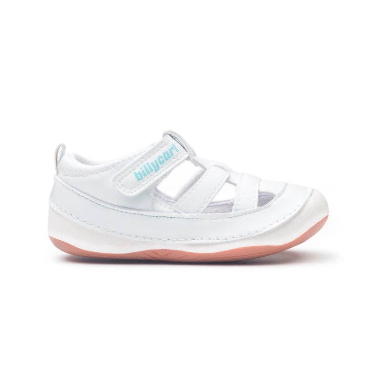 Billycart Kids | LANE white baby and toddler unisex sandals