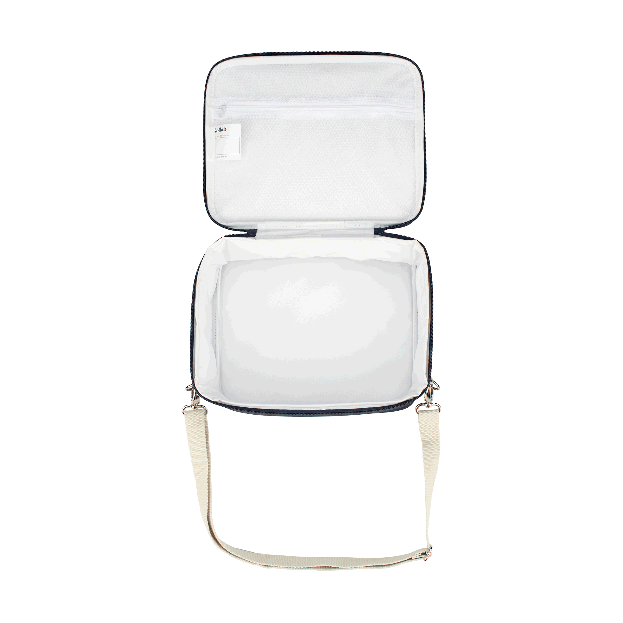 Kollab - Bento Bag Blue Check