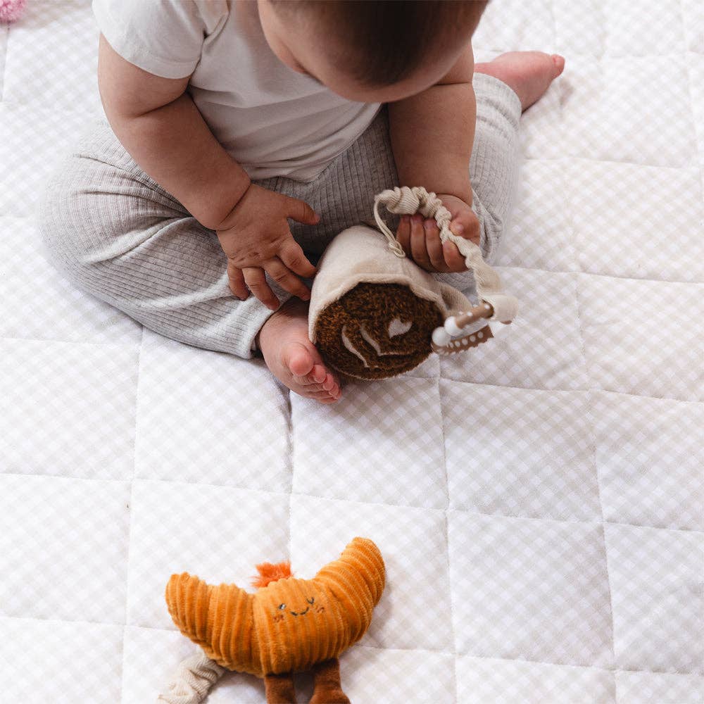 Living Textiles Mini Market Brunch Stroller Toys Coffee & Croissant