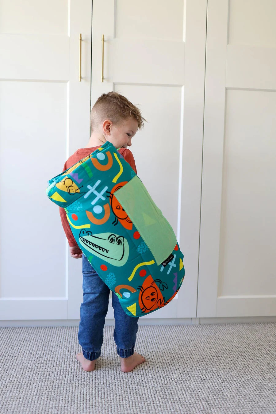 Morgy + Wills | Kids Nap Mat | In a While Crocodile