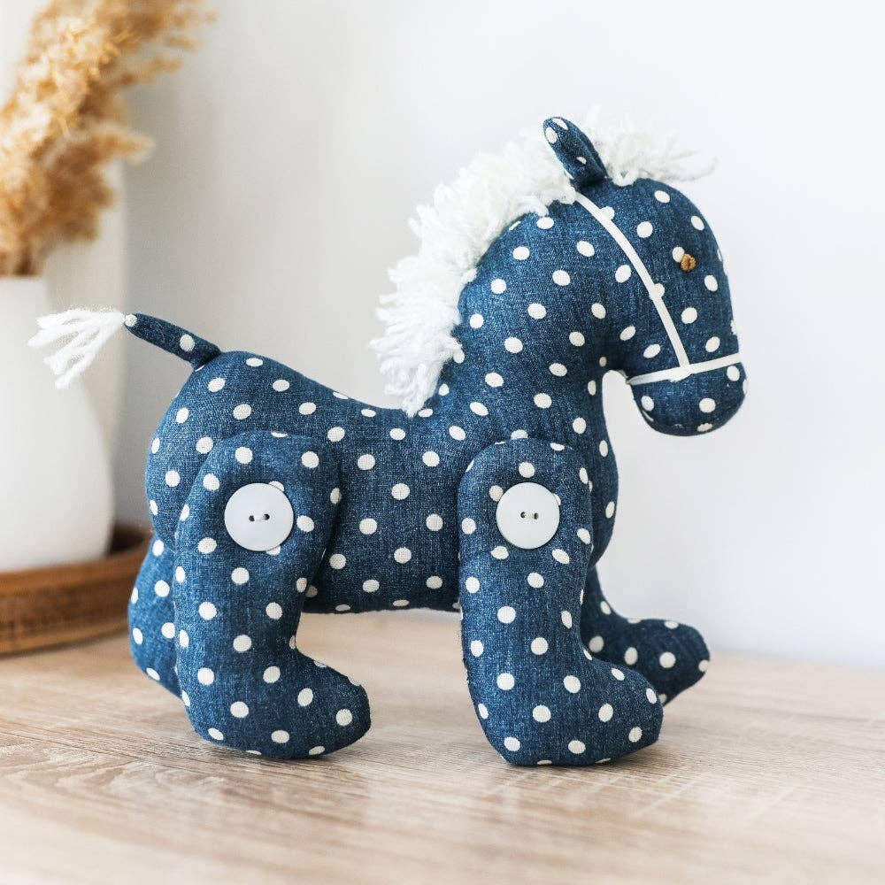 Alimrose  Jointed Pony | Ocean Blue