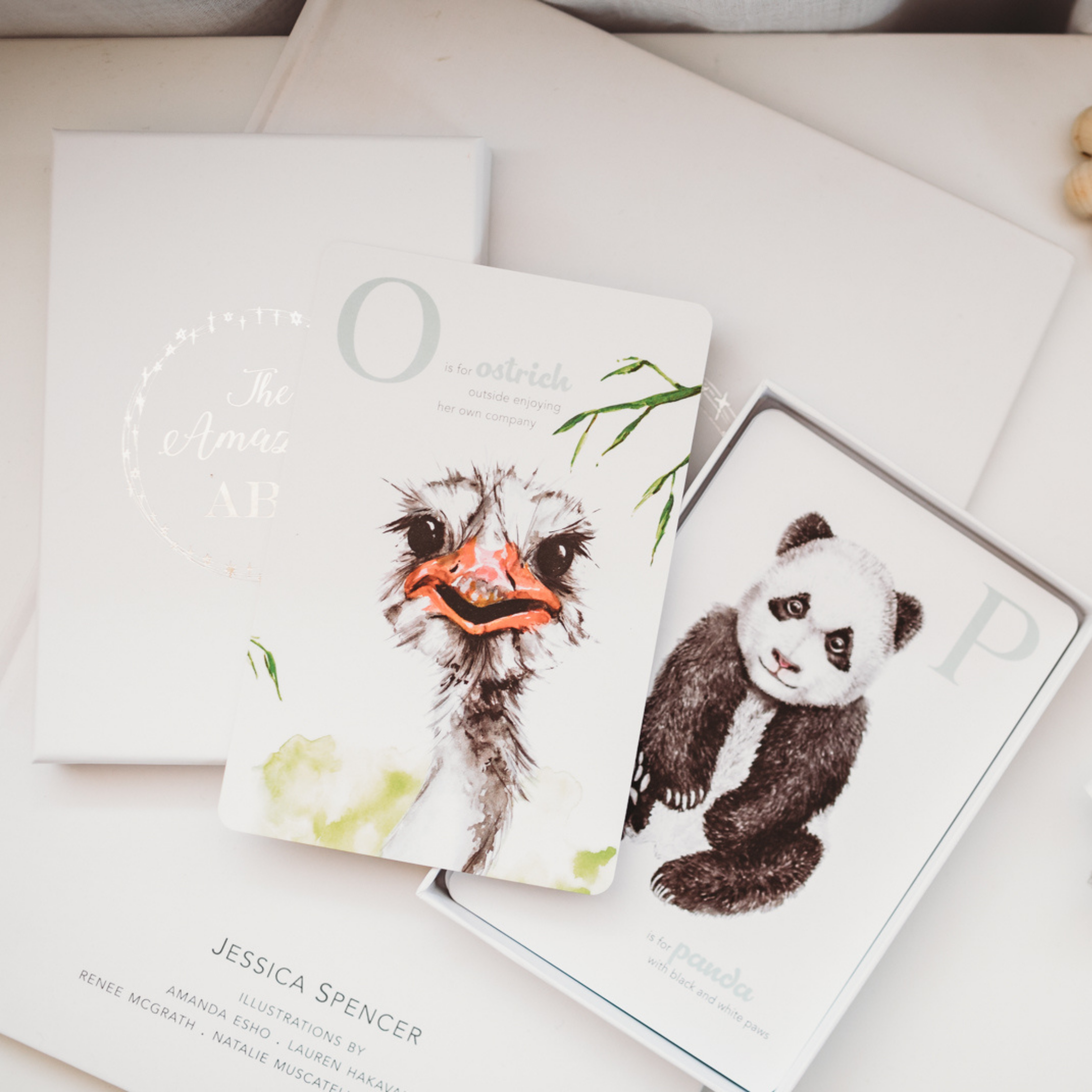 Adored Illustrations | The Amazing ABC Flash Cards