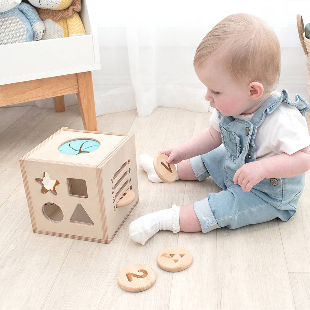 Living Textiles - 4-in-1 Sensory Learning Cube