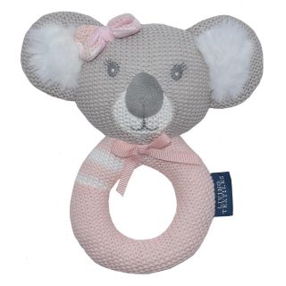 Living Textiles Knitted Rattle Chloe the Koala