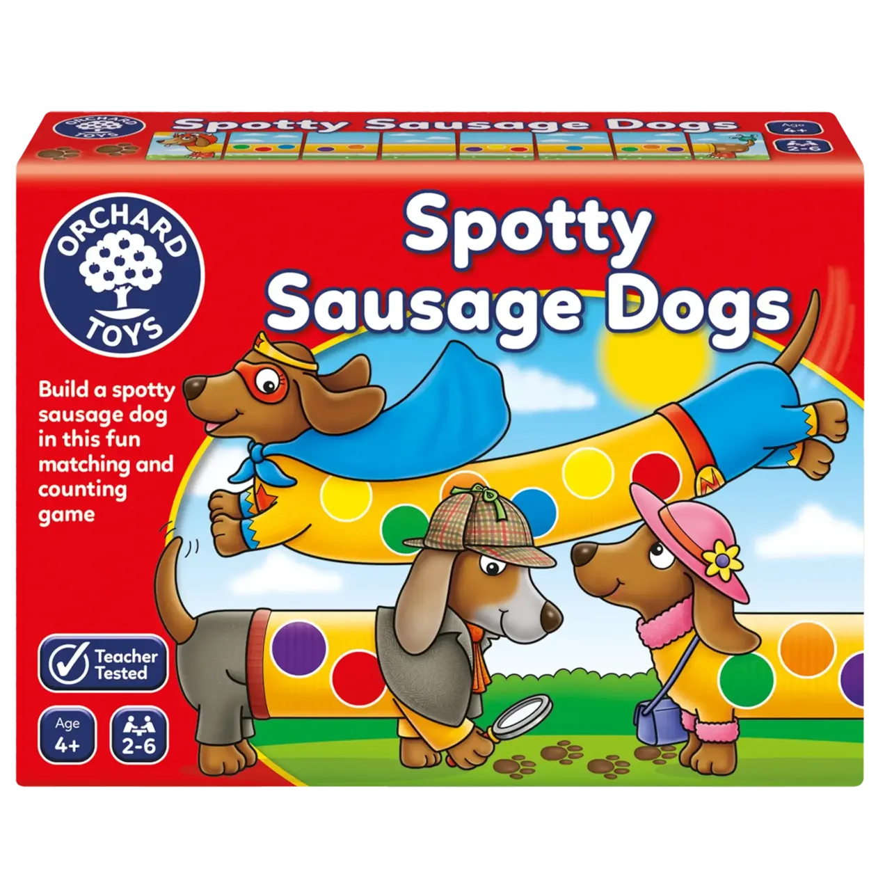 Orchard Game | Spotty Sausage Dogs