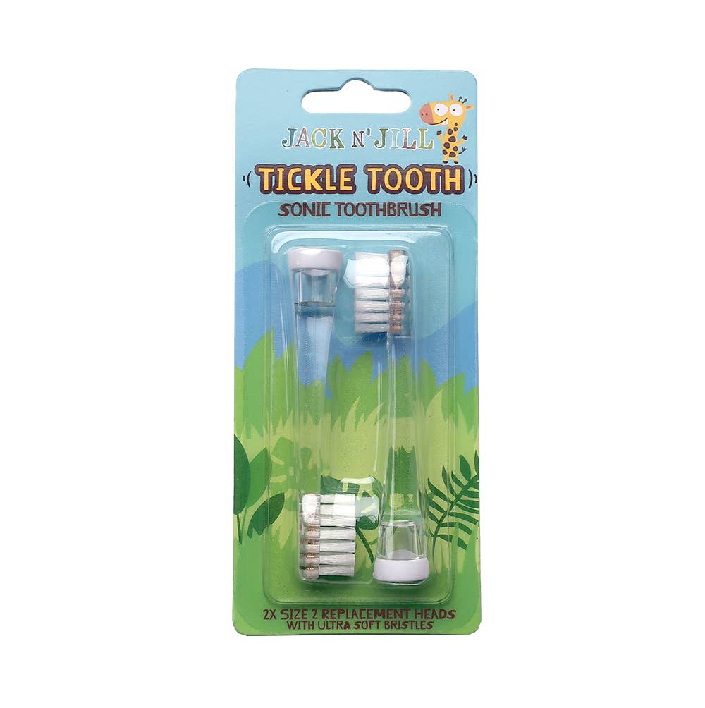 Jack N' Jill Tickle Sonic Toothbrush Replacement Heads