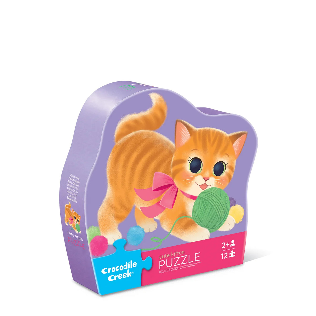 Crocodile Creek | Mini Puzzle 12 pc - Cute Kitten